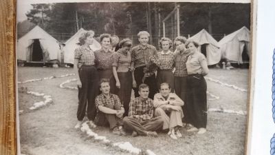 Taip atrodė tų laikų alpinistinės stovyklos